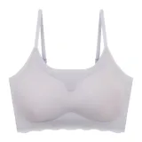 Sexy Women Bras Push Up Gather Bralette Seamless Bra Wire Free Soutien Gorge Femme Comfort Underwear Solid Color Vest Brassiere