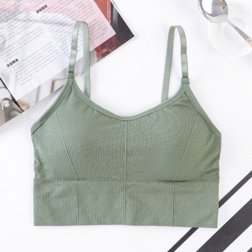 Padded Bra Sexy Womens Crop Tops Vest Bustier Beach Tank Tops Lady Summer lace Sexy lingerie intimate black white 7 colors