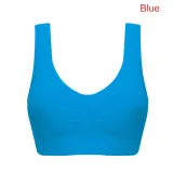 2019 Sexy Bra Women Fitness Seamless Bra Padded Dry Quick Push Up Natural Color Breathable Support seamless Bra Top cotton blend