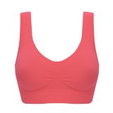 Top selling Bras Plus Size 5XL Seamless Bra Sexy Wire Free Top Lingerie Breathable BH Women deep v-neck backless body sexy bra
