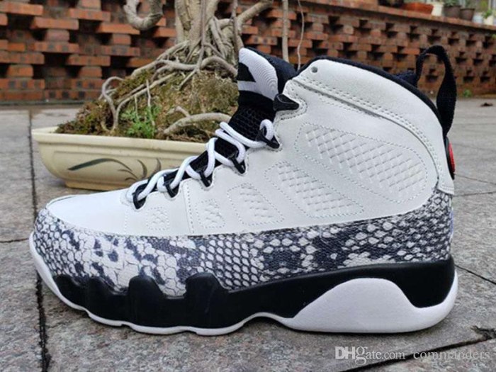 New Brand Basketball Shoes Racer Grey Snakeskin OG Space Jam Designer Mens Sneakers Male Trainers Retro Sport 9 Gym Red 3M 44 47