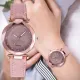 2020 New Ladies fashion Korean Rhinestone Rose Gold Quartz Watch Female Belt Watch montre femme часы женские zegarki damskie
