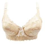 Plus size Foreign Trade Ultra-thin Lace Sexy Thin Cotton Cup Plump Big Push Up Bra Bralette Sexy Bra lingerie Hot