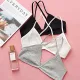 BEFORW Fashion One Piece Solid Color Bra Underwear Comfortable Seamless Bras For Women Backless Wireless Bralette Sexy Lingerie