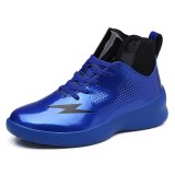 Men's Basketball Shoes Air Damping Men Sports Sneakers High Top Breathable Trainers Leather Shoes Men Outdoor Shoes 39-45
