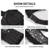 Plus Size bra sexy bralette crop top Underwear push up strapless bra bh lace Female bra Lingerie Brassiere sujetador biustonosz