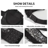 Plus Size bra sexy bralette crop top Underwear push up strapless bra bh lace Female bra Lingerie Brassiere sujetador biustonosz