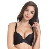 Sexy Deep U Cup Bras For Women Push Up Lingerie Seamless Bra  Bralette Backless Plunge Intimates Female Underwear 2019