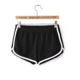 Casual Shorts Woman 2020 Summer Stretch Waist Candy Color Slim Sport Shorts Harajuku Beach Sexy Short Women'S Clothing