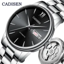 Men Automatic Machinery Watches Luxury Fashion Full-Steel NH36 Movement 50M Waterproof Business Watch Montre Homme 1032