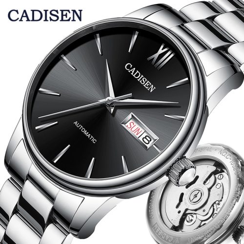 Men Automatic Machinery Watches Luxury Fashion Full-Steel NH36 Movement 50M Waterproof Business Watch Montre Homme 1032