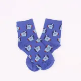 Summer Women's Short Socks Funny Candy Color Cotton TATA COOKY CHIMMY SHOOKY MANG KOYA RJ Korea Funny Cartoon Invisible Socks