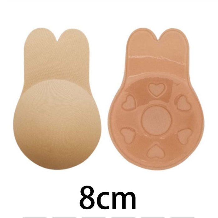 Strapless Adhesive Bra Self Adhesive Nipple Breast Cover Push Up Bras Reusable Silicone Invisible Lingerie Pad Pasties Enhancers