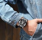 CURREN Watch Luxury Mens Watch Military Leather Wristwatch Man Sports Clock Casual Fashion Chronograph Waterproof Relojes Hombre