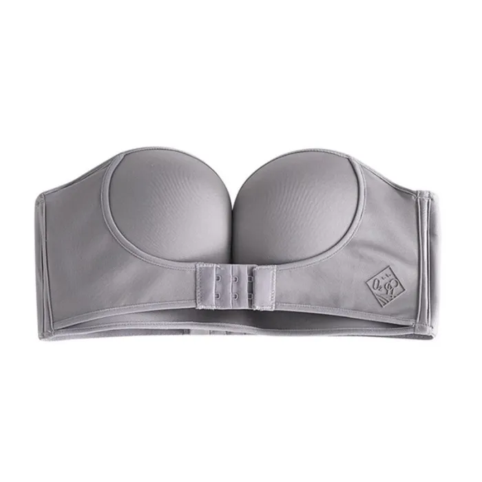 Women Invisible Bras Strapless Bra Push Up Lingerie Sexy Backless Brassiere Seamless Bralette Underwear for Wedding Dress #F