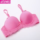 Hot Women Bra Push Up Bra For Women Sexy Cover A B C Cup Bras Solid Seamless Bralette Top Lingerie Ultrathin Female Underwear