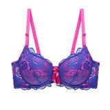 Julexy Plus Size Lace Bras for Women Sexy Lingerie Super Push up Brassiere Girl Deep V B C  Women's Bralette Underwear