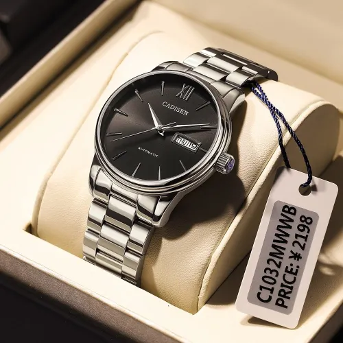 Men Automatic Machinery Watches Luxury Fashion Full-Steel NH36 Movement 50M Waterproof Business Watch Montre Homme 1032