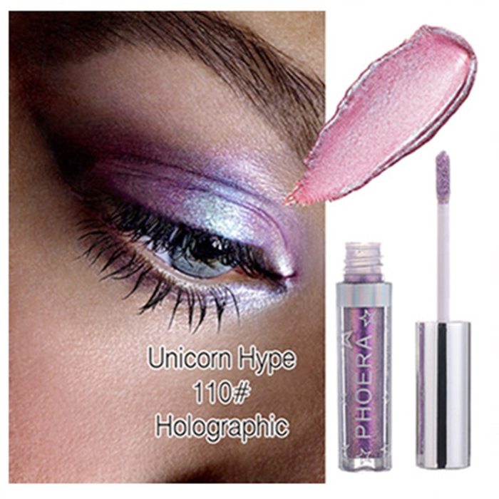 Attractive Gleaming Metal Eyeshadow High Quality Fashion Popular Liquid Eyeshadow Portable Sparkling  Eye MAKEUP Tool TSLM2