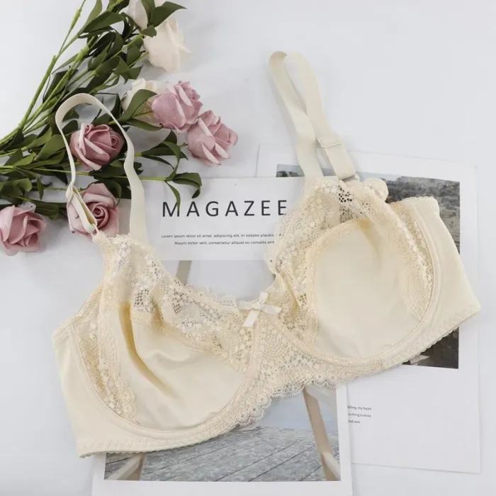 Beauwear Large Size Bras C D DD E cup for Women underwired Non-padded Bra Ladies Sexy Full Cup Underwear Plus Size Bra
