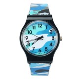 New Silicone Camouflage Children Watch Quartz Wristwatch For Girls Boy Student Watch birthday gifts kids Clock relogio infantil
