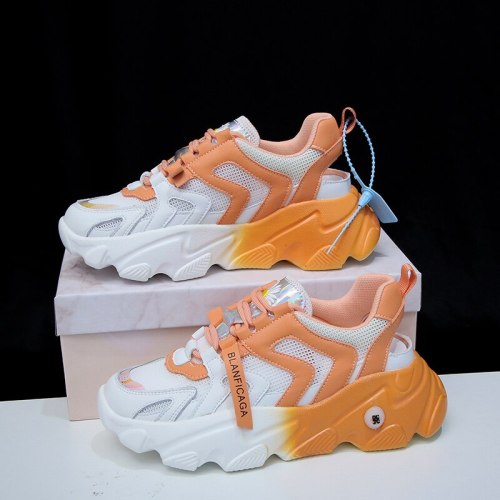 Women Casual Shoes Trend Student Shoes Women Fashion Sneakers Mesh Walking Shoes Women Vulcanize Shoes Breathable Openwork Shoes