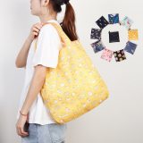 Folding Shopping Bag Eco Friendly Ladies Gift Foldable Reusable Tote Bag Portable Travel Shoulder Bag Small Size