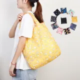 Folding Shopping Bag Eco Friendly Ladies Gift Foldable Reusable Tote Bag Portable Travel Shoulder Bag Small Size
