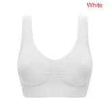 2019 Sexy Bra Women Fitness Seamless Bra Padded Dry Quick Push Up Natural Color Breathable Support seamless Bra Top cotton blend