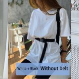 Sweetown Casual Workout Women Two Pieces Sets Short Sleeve Sporty Active Wear Fashion Outfit Summer Top And Biker Shorts Set