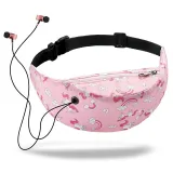 Fashion 3D Colorful  Print Waist bag Men Women Fanny Packs Hip Belt Bags Money Travelling Mountaineering Mobile Phone Bag T012