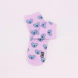 Summer Women's Short Socks Funny Candy Color Cotton TATA COOKY CHIMMY SHOOKY MANG KOYA RJ Korea Funny Cartoon Invisible Socks