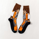 Men Socks New Star Wars Movie Socks Master Yoda Cosplay Socks Wookiee Jedi Knight Novelty Women Socks Soft Sox Dropshipping Gift