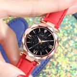 Women Casual Leather Ladies Watch Quartz Wrist Watch Starry Sky Female Clock reloj mujer