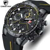 New Mens Watches CHEETAH Top Luxury Brand Chronograph Waterproof Quartz Watch for Men Date Sports Clock Male
