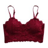 2020 New Arrival Women Push Up Wireless Lace Bra Top Sexy Women One Size Bralette Underwear Lingerie Full Cup Bra