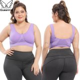 Bras For Women Plus Size Seamless Bra With Pads Easy Comfort Bra Active Everyday Push Up Bralette Vest Wireless Brassiere Bra