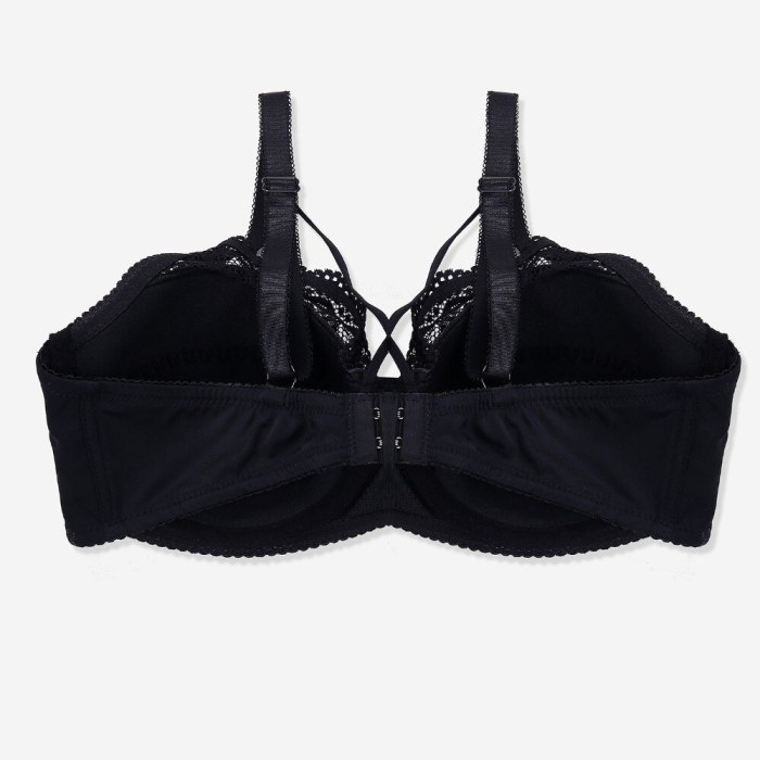 FINETOO Plus Size Bra Ultrathin Lace Bralette For Woman Racerback Push Up Cotton Brassiere Underwire C D E Cup Bras Underwears