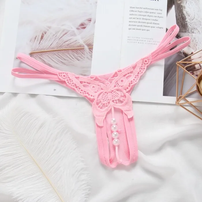 Hot Women's Underwear Sexy G-string Briefs Lace Seamless Panties Lingerie Women Transparent Temptation Sex Thongs Erotic Bikini