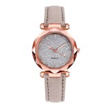 2020 New Ladies fashion Korean Rhinestone Rose Gold Quartz Watch Female Belt Watch montre femme часы женские zegarki damskie