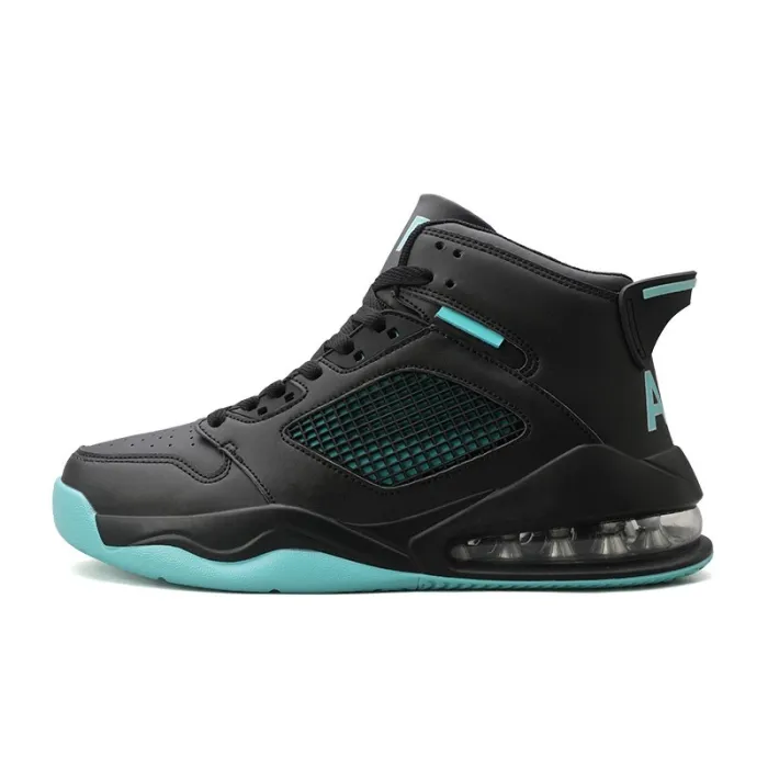 2019 New Men Basketball Shoes Air Cushion Shockproof Basketball Shoes Outdoor Five People Against Sports Shoes