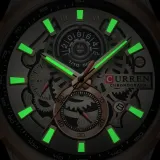 Mens Watches Luxury Brand Fashion Quartz Watch Men Leather Sports Wristwatch Chronograph Clock Male
