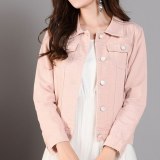 Women 2019 New Fashion Denim Jackets Autumn Casual Long Sleeve Basic Short Jean Jacket Vintage Korean Harajuku Coats