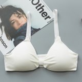 Sexy Bra Push Up Bras For Women Lingerie Wire Free Bra Solid Color Cotton Bralette Seamless Underwear Female Brassiere BH