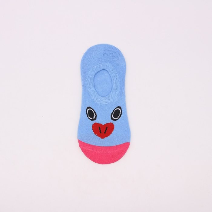 Summer Women's Short Socks Funny Candy Color Cotton TATA COOKY CHIMMY SHOOKY MANG KOYA RJ Korea Funny Cartoon Invisible Socks