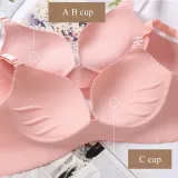 Seamless Bras for Women Push Up Wire Free Adjustable Sexy Bra Straps Bright Summer Lingerie Bras Solid Breathable Underwear