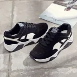 Air Shoes Woman Female Students All Match Comfortable Breathable Thick Soled Running Shoes Lace Harajuku Tide Sneaker Women Shoe
