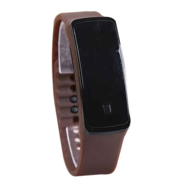 Fashion Sport LED Women Watches Candy Color Silicone Rubber Touchscreen Digital Watches Waterproof Bracelet Wrist Watch H9
