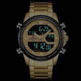 New Mens Watch Analog Luxury Fashion Sport Waterproof Quartz Wrist Watch All-Steel Male Watches Clock
