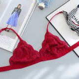 Fashion Thin Sexy Lace Bra Unpadded Bralette Wire Free Push Up Bra Lingerie Breathable Bras For Women Retro Soutien Gorge bh